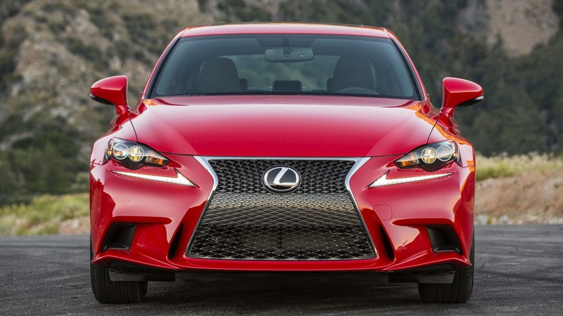 Lexus is200 T supercar, luxury cars, red, test drive