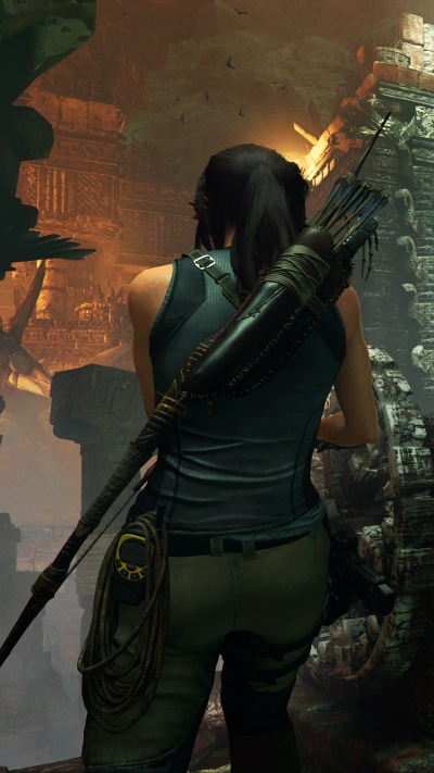 Video Game Shadow of the Tomb Raider, Lara Croft, Video Game, Tomb Raider, 1080x1920