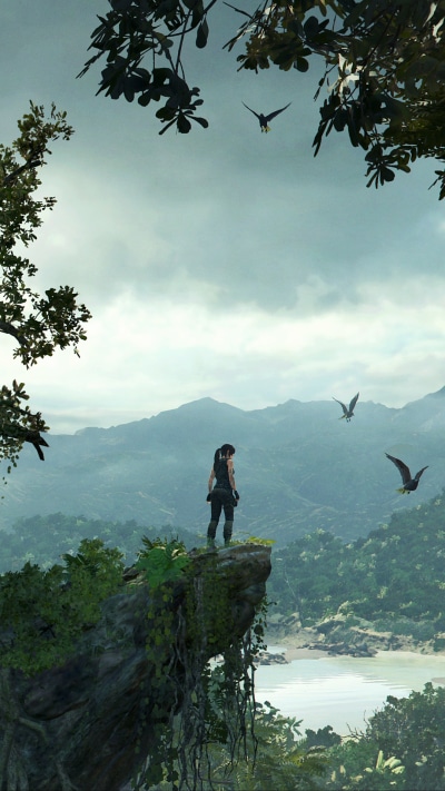 Video Game Shadow of the Tomb Raider, Tomb Raider, Lara Croft, 1080x1920