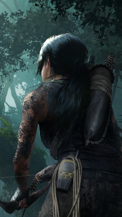 Video Game Shadow of the Tomb Raider, Lara Croft, 1080x1920