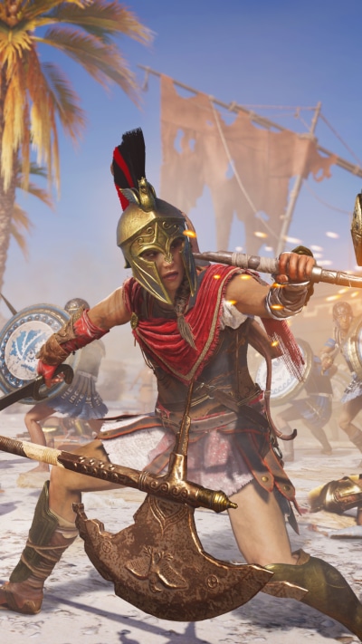 Video Game Assassins Creed Odyssey, 1080x1920