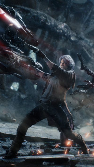 Video Game Devil May Cry 5, Devil May Cry, 1080x1920