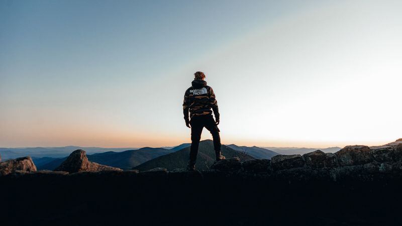 alone, lonely, travel, tourism, mountains, 4k