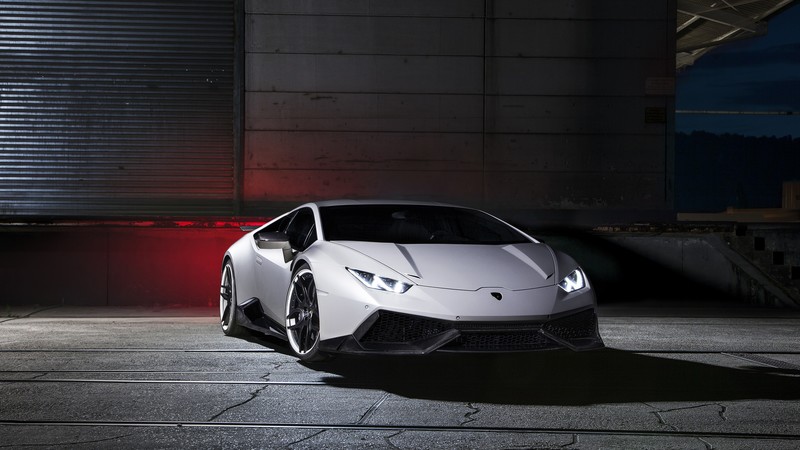 Lamborghini Huracan LP610-4, supercar, white, luxury cars, sports car, test drive