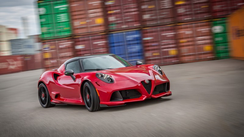 Alfa Romeo Zender 4c, Alfa Romeo, red, sports car, Frankfurt 2015, cars 2016