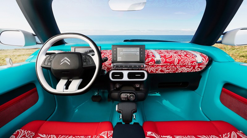 Citroen Cactus M, hybrid, Citroen, interior, crossover, 2015 car, concept, supercar, luxury cars, cars of 2016