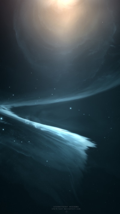 Sci Fi Nebula, Space, 1080x1920