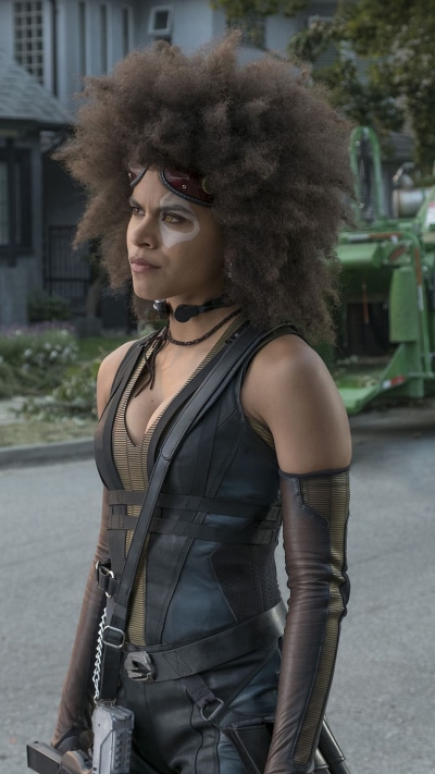 Movie Deadpool 2, Domino (Marvel Comics), Zazie Beetz, 1080x1920