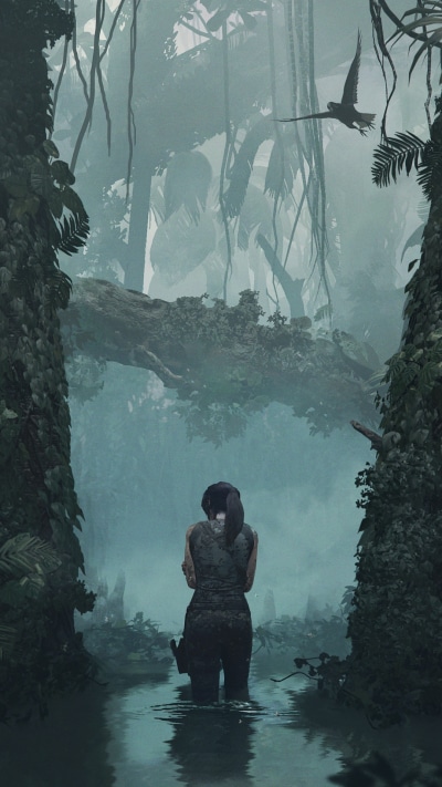 Video Game Shadow of the Tomb Raider, Tomb Raider, Lara Croft, 1080x1920