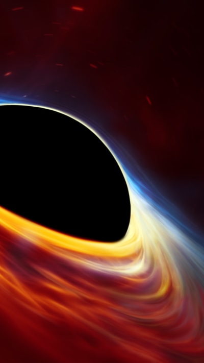 Sci Fi Black Hole, Space, 1080x1920