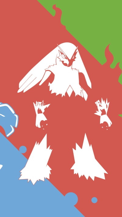 Anime Pokémon, Blaziken (Pokémon), 1080x1920