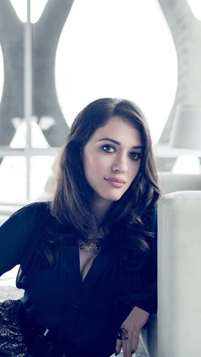 Celebrity Kat Dennings, Blue Eyes, American, Actress, Brunette, 1080x1920