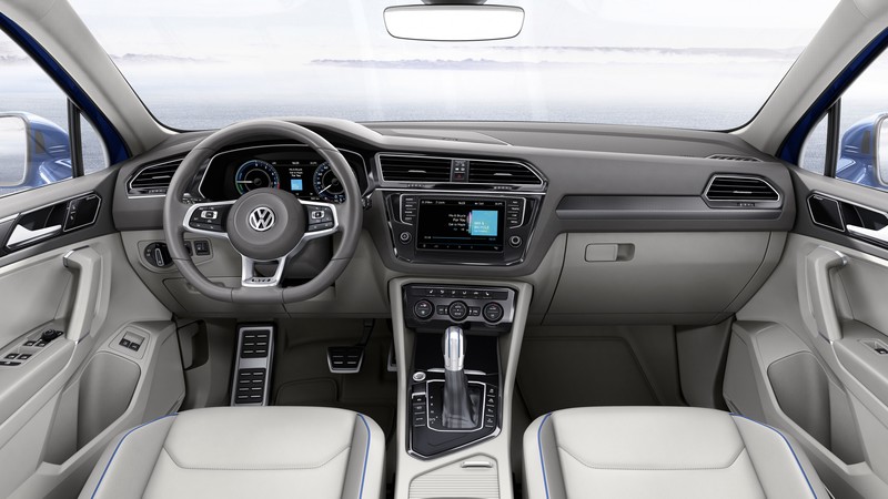 Volkswagen Tiguan GTE, concept, interior