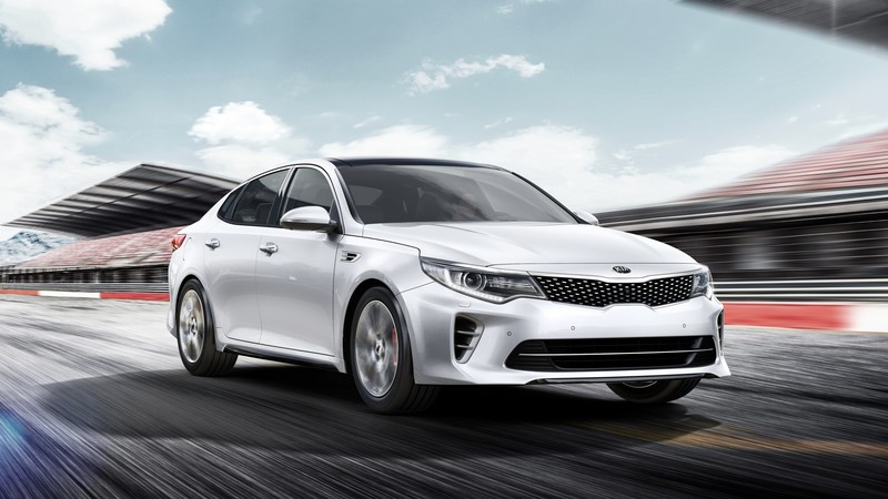 Kia Optima GT, supercar, white, luxury cars, sports car, test drive