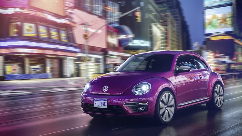 Volkswagen Beetle, Pink Edition, pink, Concept, cars 2016