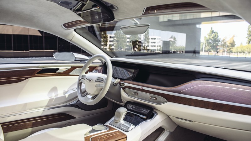 Hyundai Vision G, coupe, concept, interior, hyundai