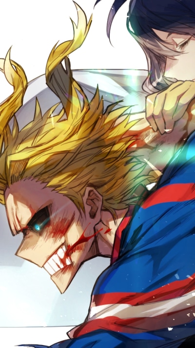 Anime My Hero Academia, Nana Shimura, All Might, 1080x1920