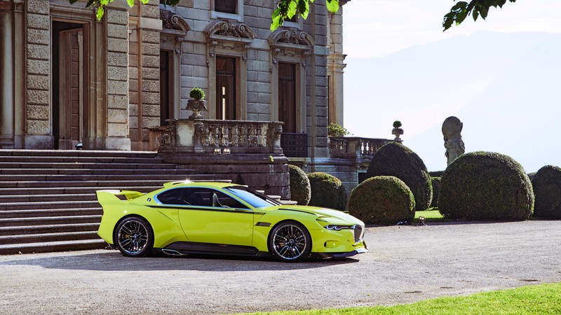 BMW 3.0 CSL, yellow, sports car, bmw, xDrive, sDrive