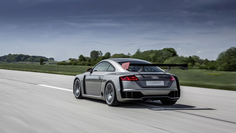 Audi TT Clubsport Turbo, concept, audi, sports car, racing, white, cars 2016