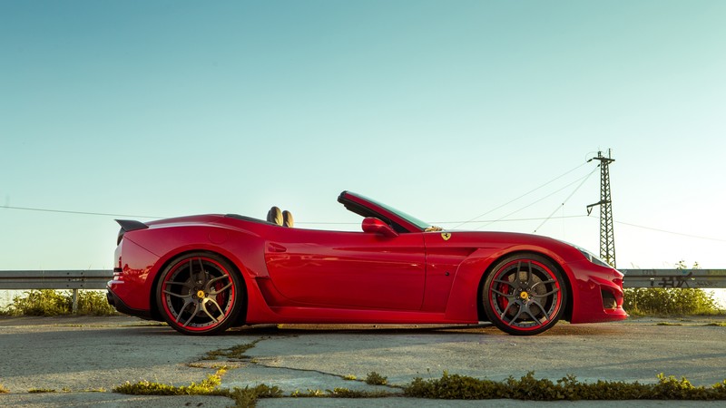 Ferrari California T N-largo, Novitec Rosso, red, supercar 2016
