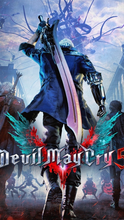 Video Game Devil May Cry 5, 1080x1920