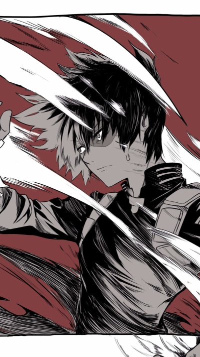 Anime My Hero Academia, Shoto Todoroki, 1080x1920