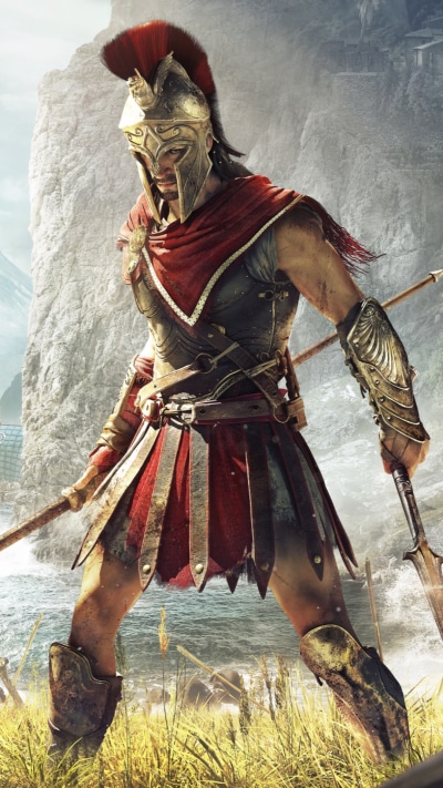 Video Game Assassins Creed Odyssey, 1080x1920