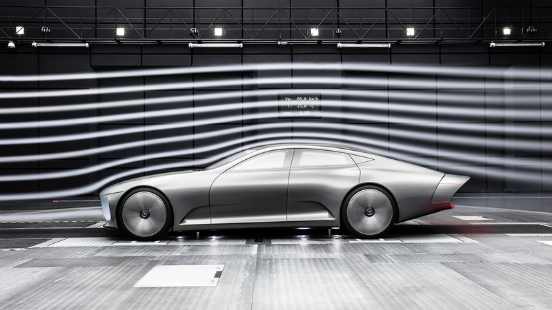 Mercedes-Benz IAA, concept car, silver, Frankfurt 2015