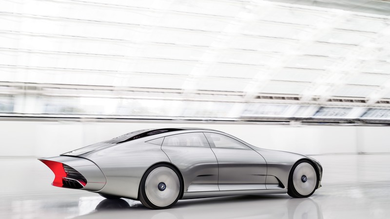 Mercedes-Benz IAA, concept car, silver, Frankfurt 2015
