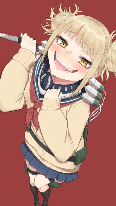 Anime My Hero Academia, Himiko Toga, 1080x1920