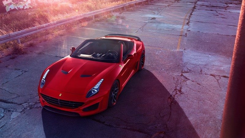 Ferrari California T N-largo, Novitec Rosso, red, supercar 2016