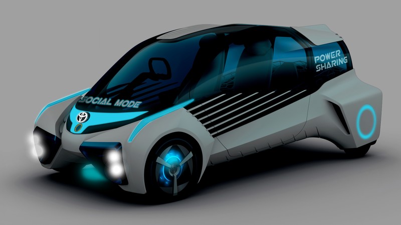 Toyota FCV Plus, concept, future cars