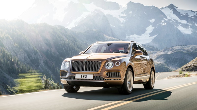 Bentley Bentayga, test, Frankfurt 2015,