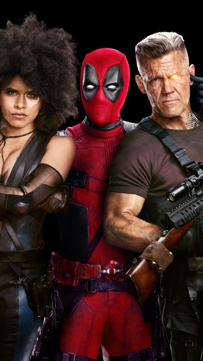 Movie Deadpool 2, Josh Brolin, Cable (Marvel Comics), Deadpool, 1080x1920