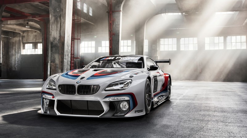 BMW M6 GT3, race car, sport, Frankfurt 2015