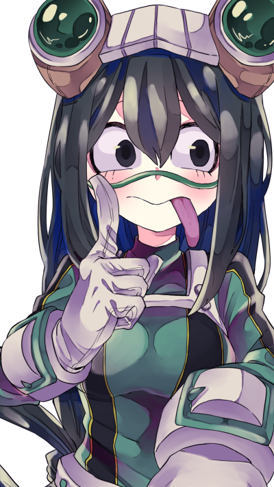 Anime My Hero Academia, Tsuyu Asui, 1080x1920