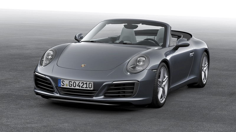 Porsche 991.2, carerra, cabriolet, Frankfurt 2015, cars 2016