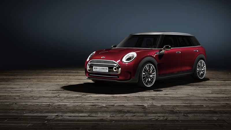 MINI Clubman estate, brand, Frankfurt 2015