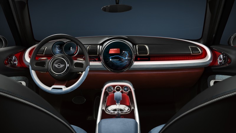 MINI Clubman estate, interior, Frankfurt 2015