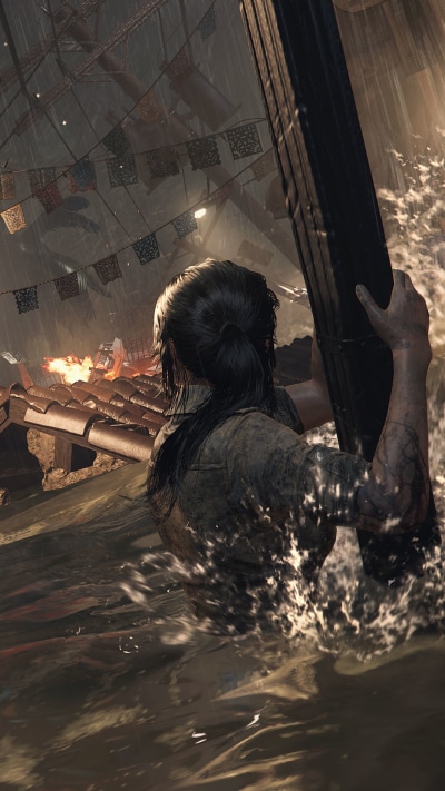 Video Game Shadow of the Tomb Raider, Lara Croft, 1080x1920