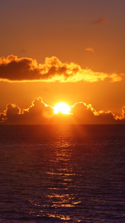Earth Sunset, Horizon, Cloud, Ocean, Nature, Japan, 1080x1920