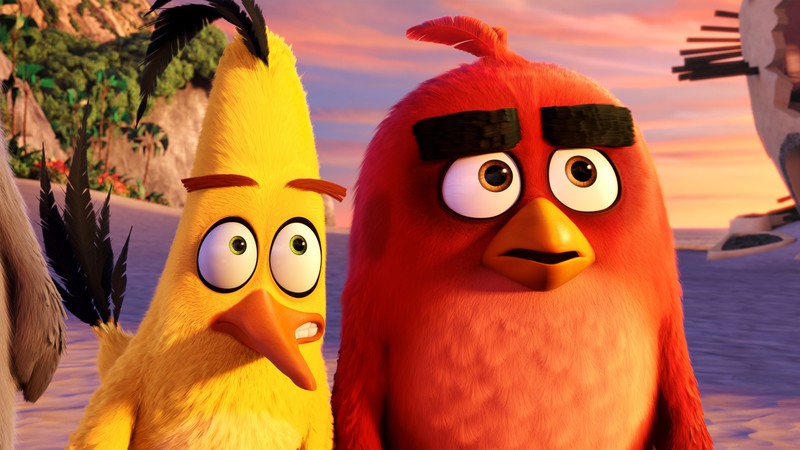 Angry Birds Movie, chuck, red, Best Animation Movies of 2016