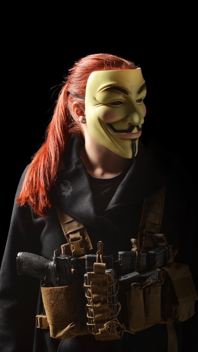Technology Anonymous, Mask, 1080x1920