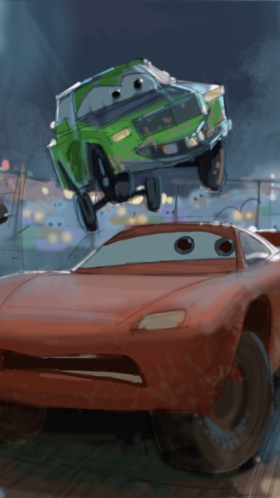 Movie Cars 3, Lightning McQueen, 1080x1920