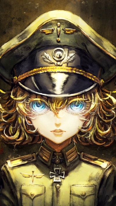 Anime Youjo Senki, Tanya Degurechaff, 1080x1920