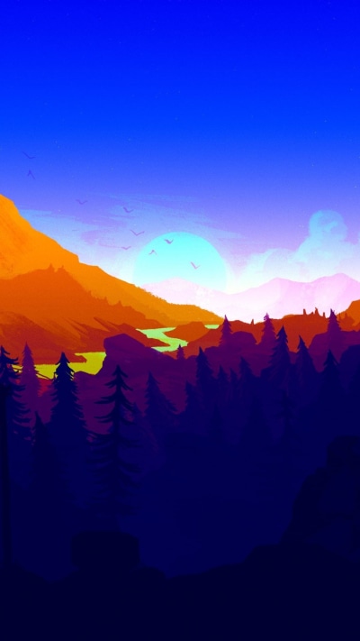 Video Game Firewatch, 1080x1920