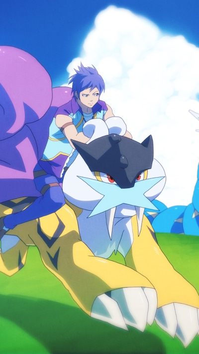 Anime Pokémon, Raikou (Pokémon), 1080x1920