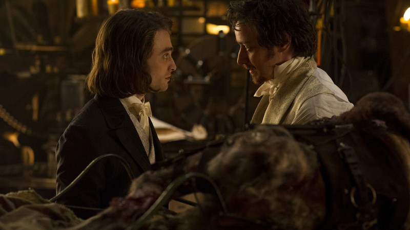Victor Frankenstein, James McAvoy, Daniel Radcliffe
