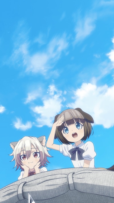 Anime Death March to the Parallel World Rhapsody, Tama (Death March Kara Hajimaru Isekai Kyousoukyoku), Pochi (Death March Kara Hajimaru Isekai Kyousoukyoku), 1080x1920
