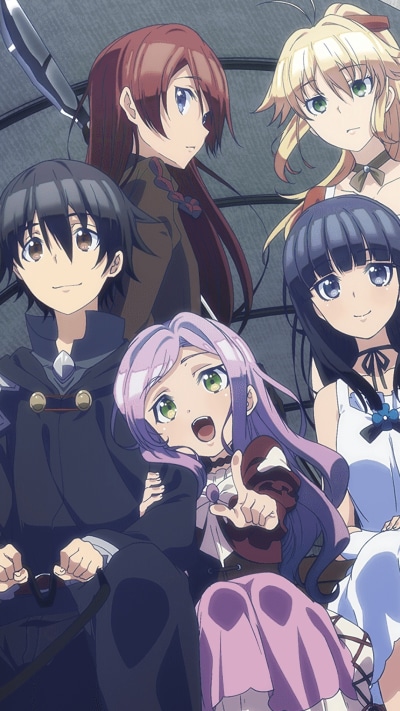 Anime Death March to the Parallel World Rhapsody, Zena Marientail, Satou (Death March Kara Hajimaru Isekai Kyousoukyoku), Arisa (Death March Kara Hajimaru Isekai Kyousoukyoku), Lulu (Death March Kara Hajimaru Isekai Kyousoukyoku), Pochi (Death March Kara Hajimaru Isekai Kyousoukyoku), 1080x1920